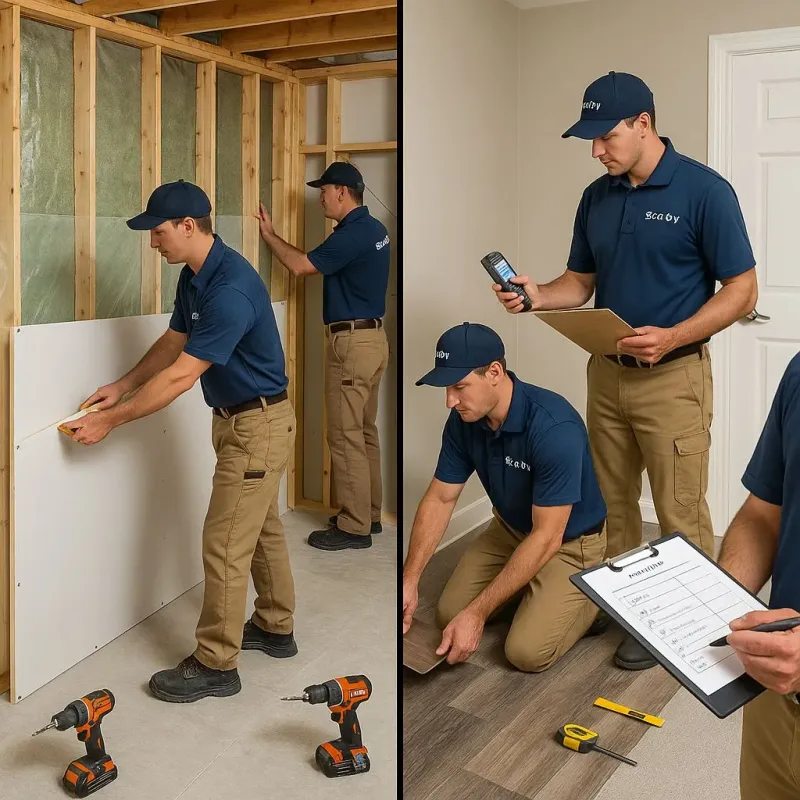 Repairs and Reconstruction process in Masaryktown, FL